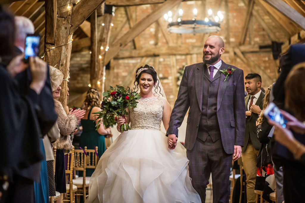 Eclectic Wedding With Gothic Cake And A French Bulldog Bridesmaid