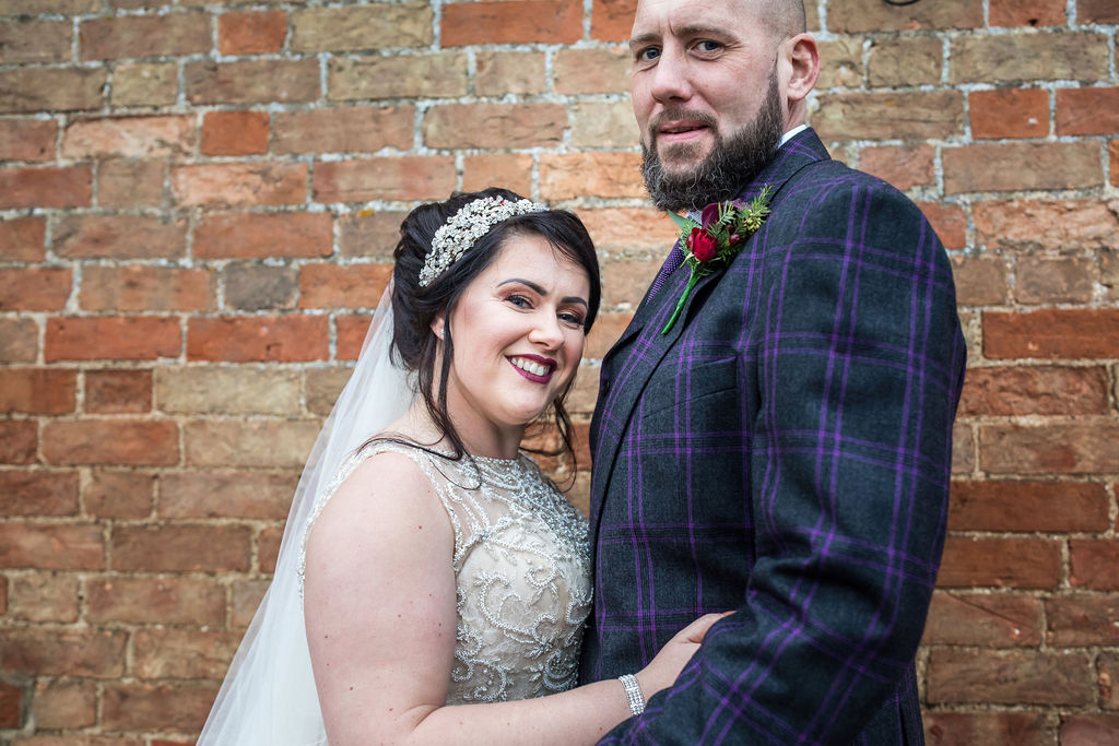 Eclectic Wedding With Gothic Cake And A French Bulldog Bridesmaid