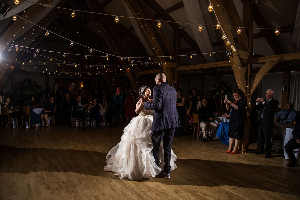 Eclectic Wedding With Gothic Cake And A French Bulldog Bridesmaid