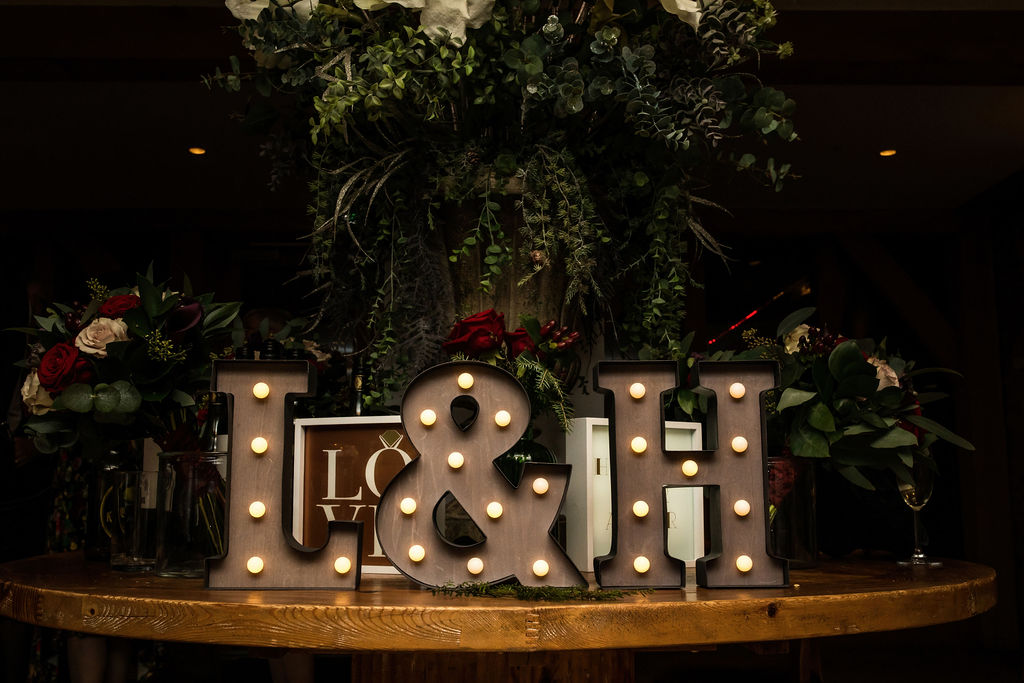 Eclectic Wedding With Gothic Cake And A French Bulldog Bridesmaid