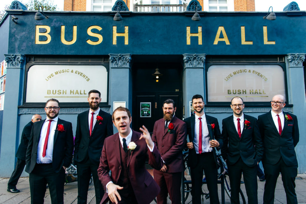 Retro London Wedding with Eclectic Styling and Disco Vibes