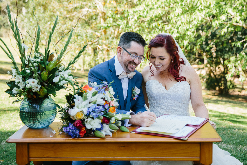 Fun Festival Wedding with Bright Florals and Rustic Vibes