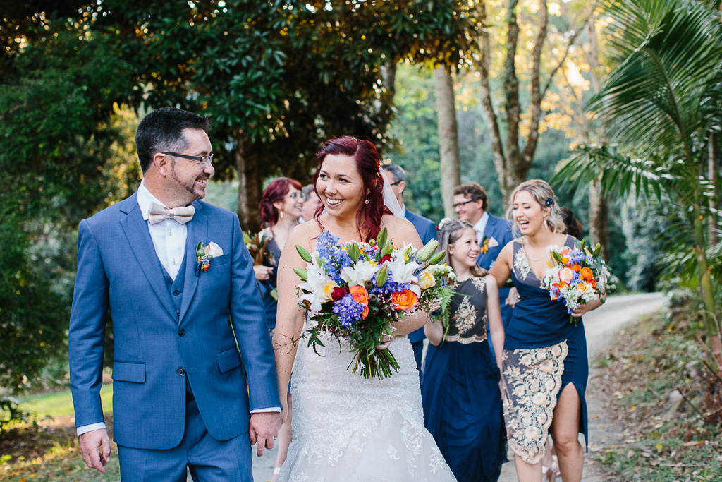 Fun Festival Wedding with Bright Florals and Rustic Vibes