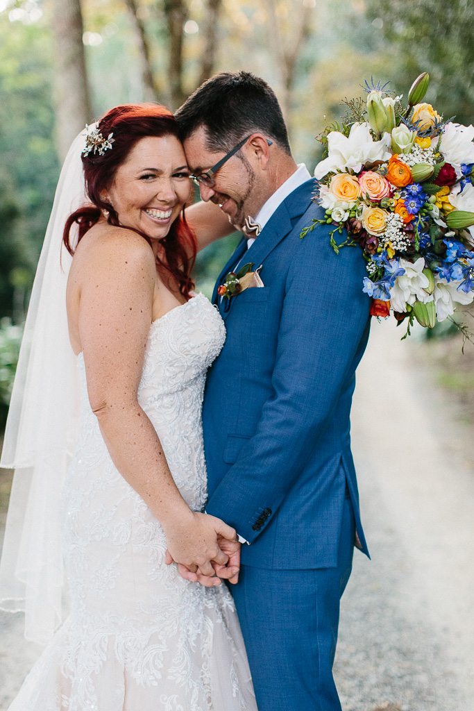 Fun Festival Wedding with Bright Florals and Rustic Vibes