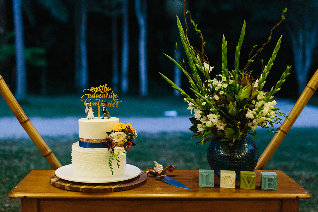 Fun Festival Wedding with Bright Florals and Rustic Vibes