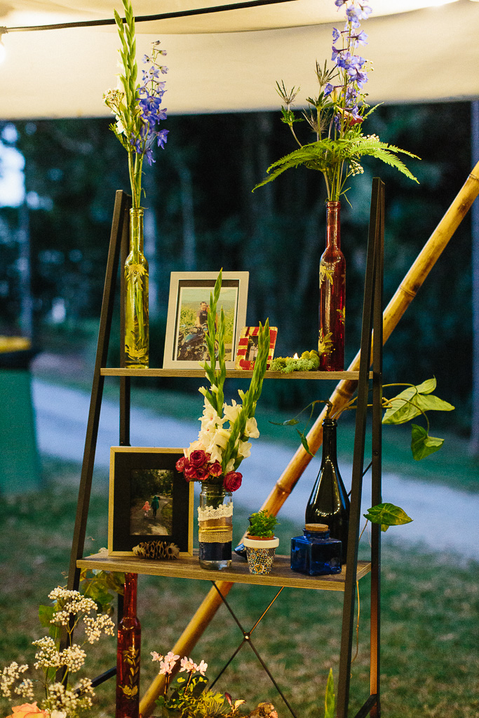 Fun Festival Wedding with Bright Florals and Rustic Vibes