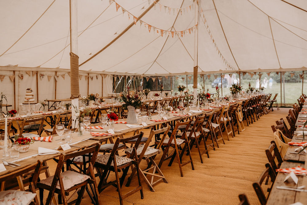 Vintage Marquee Wedding with Country Rustic Vibes 