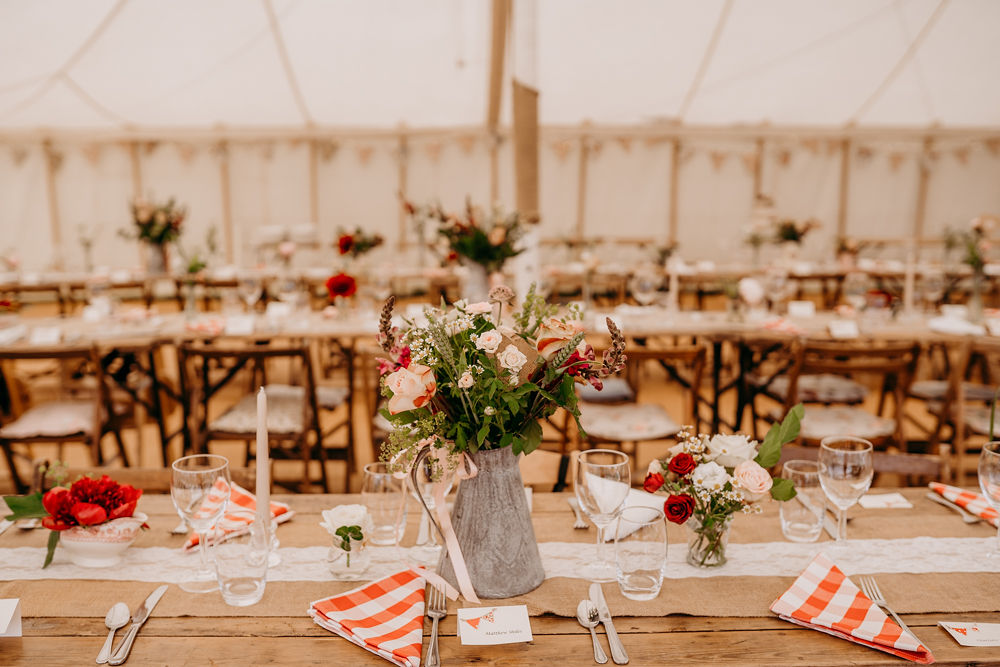 Vintage Marquee Wedding with Country Rustic Vibes 