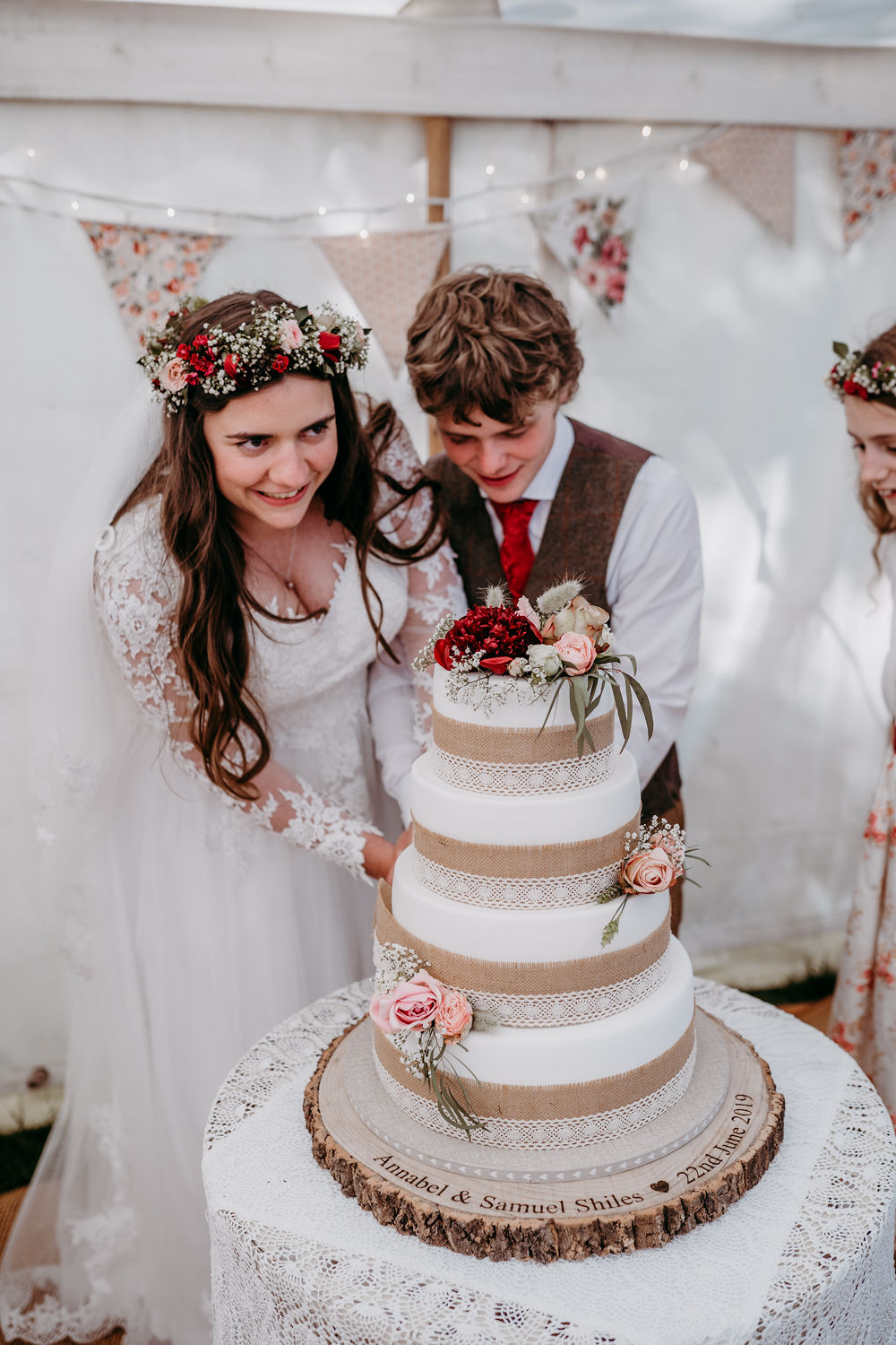 Vintage Marquee Wedding with Country Rustic Vibes 