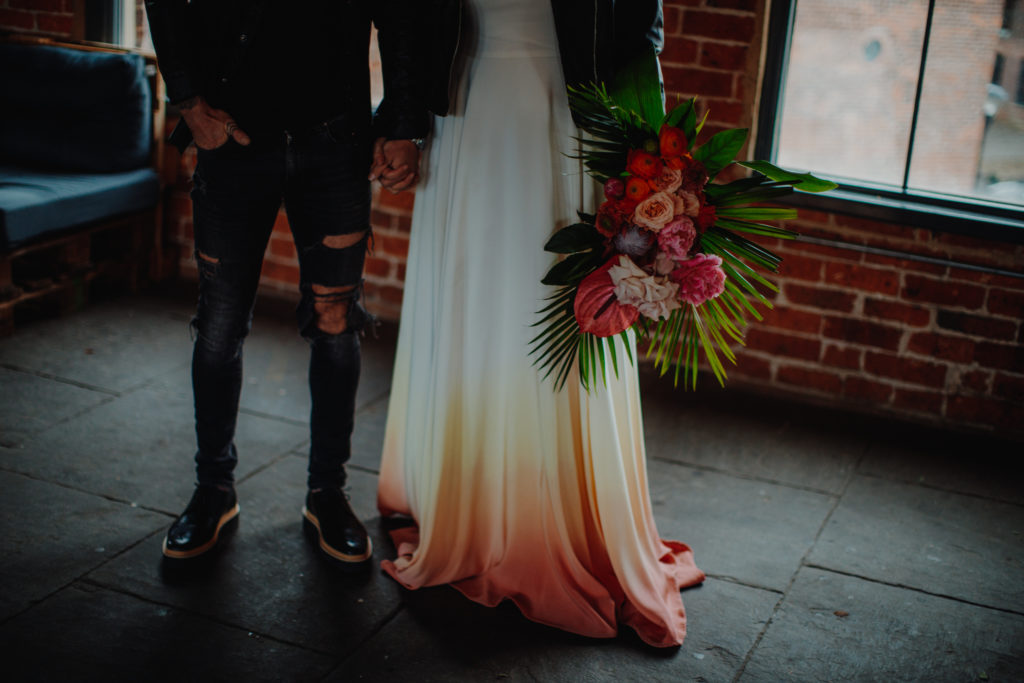 Tropical Neon Wedding Inspiration with Colourful Jungle Vibes