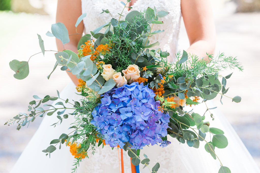 Classic English Country Wedding With Jewel Toned Styling