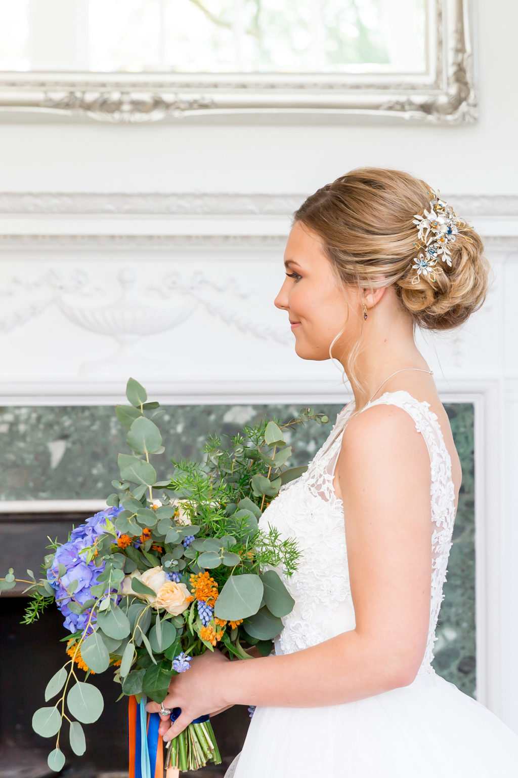 Classic English Country Wedding With Jewel Toned Styling