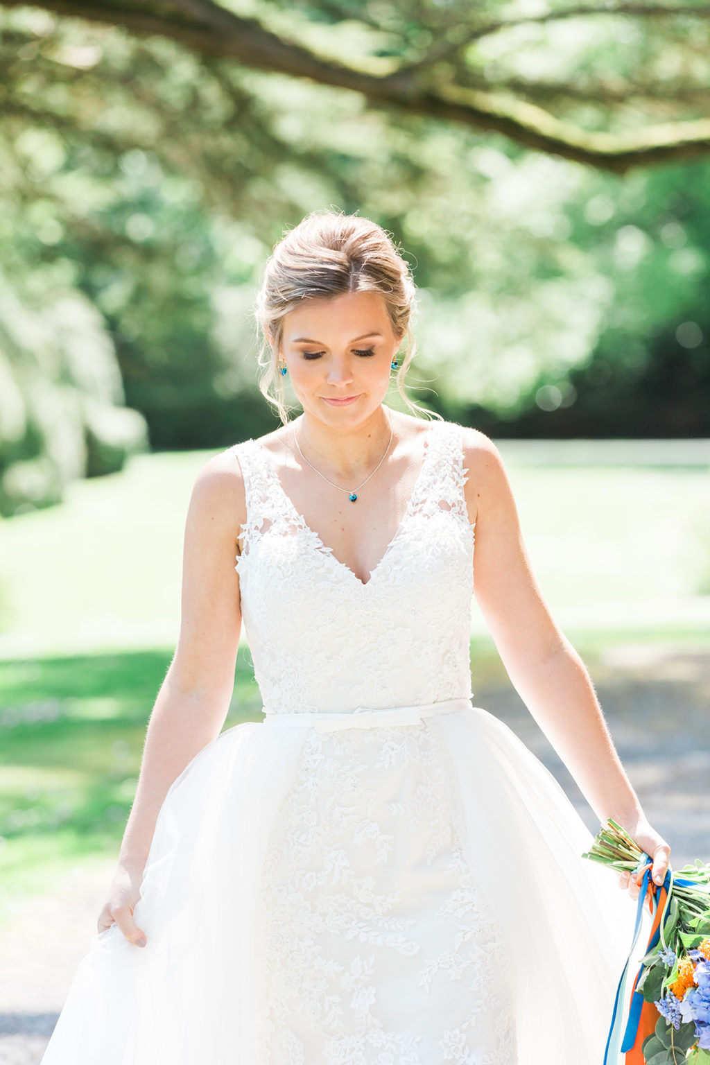 Classic English Country Wedding With Jewel Toned Styling