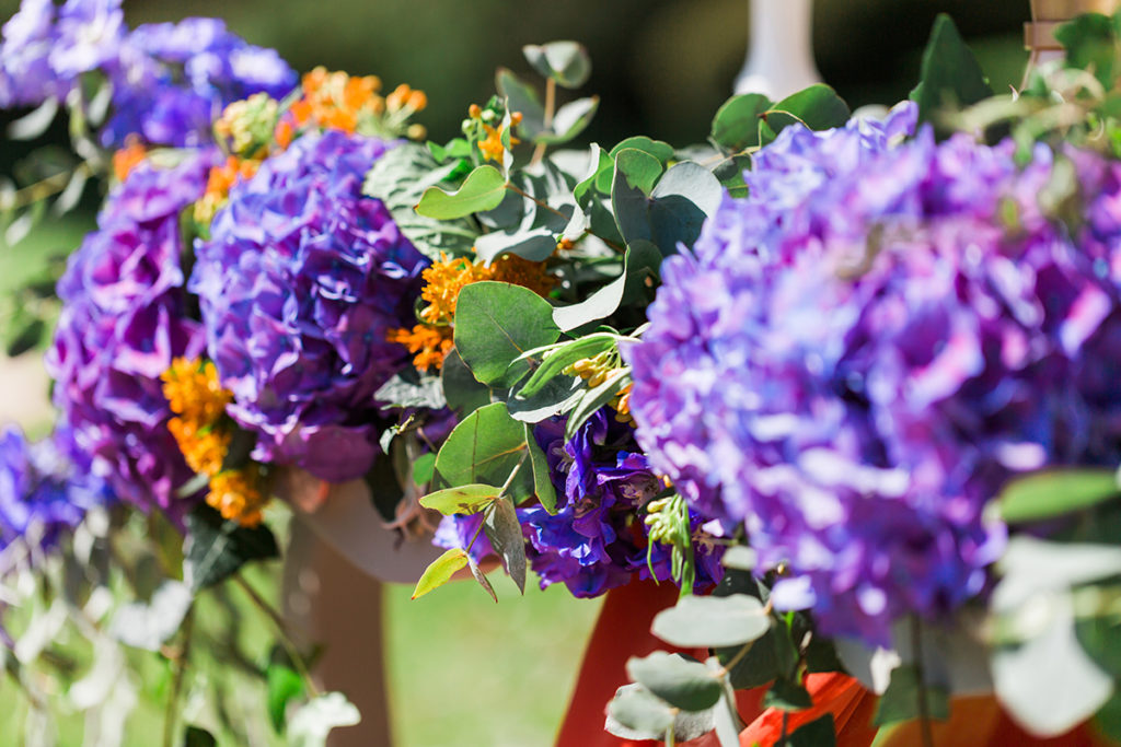 Classic English Country Wedding With Jewel Toned Styling