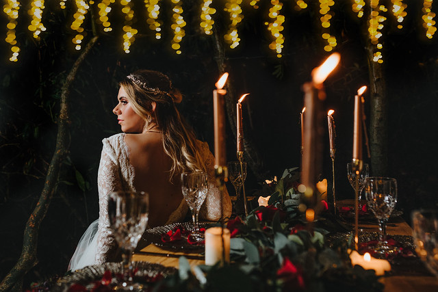 Rustic Winter Wedding With Luxury Styling and Romantic Dresses