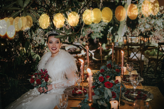 Rustic Winter Wedding With Luxury Styling and Romantic Dresses