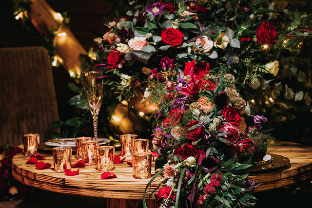 Rustic Winter Wedding With Luxury Styling and Romantic Dresses