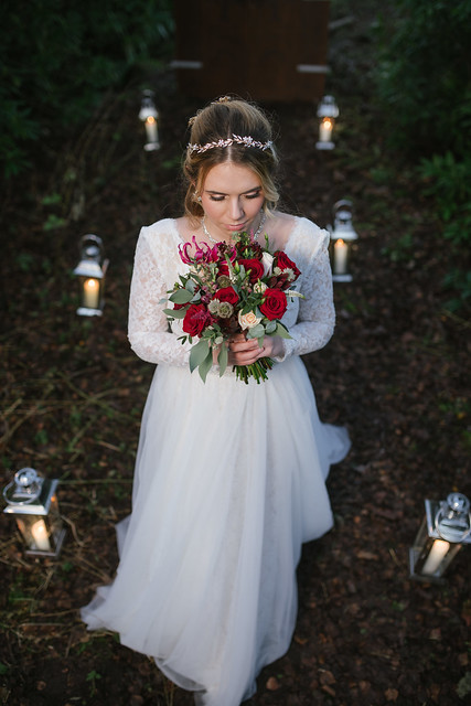 Rustic Winter Wedding With Luxury Styling and Romantic Dresses