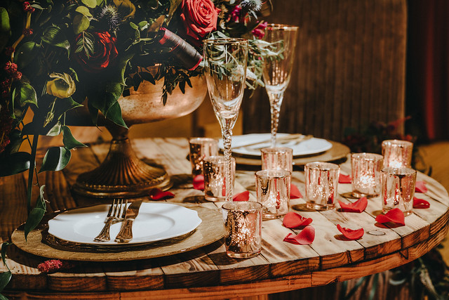 Rustic Winter Wedding With Luxury Styling and Romantic Dresses