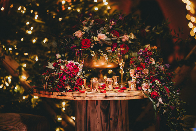 Rustic Winter Wedding With Luxury Styling and Romantic Dresses