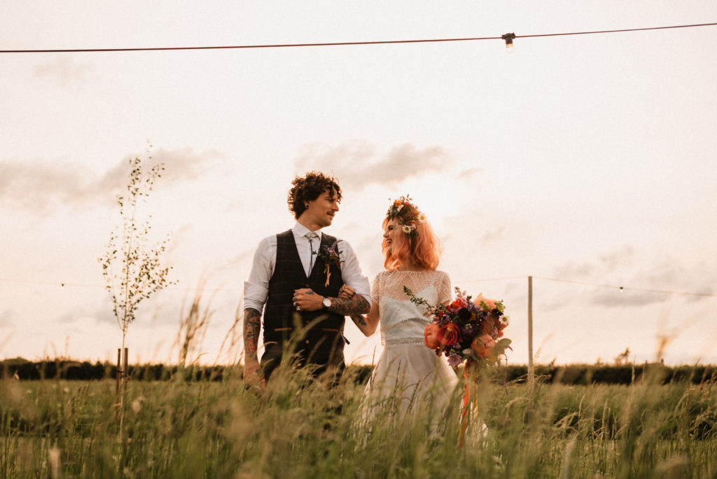 Boho Festival Wedding Inspiration With Colour Splash Rainbow Styling 