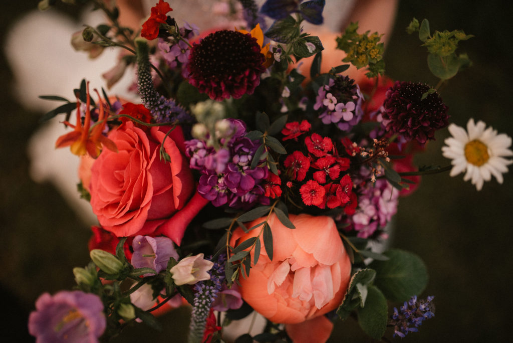 Boho Festival Wedding Inspiration With Colour Splash Rainbow Styling 