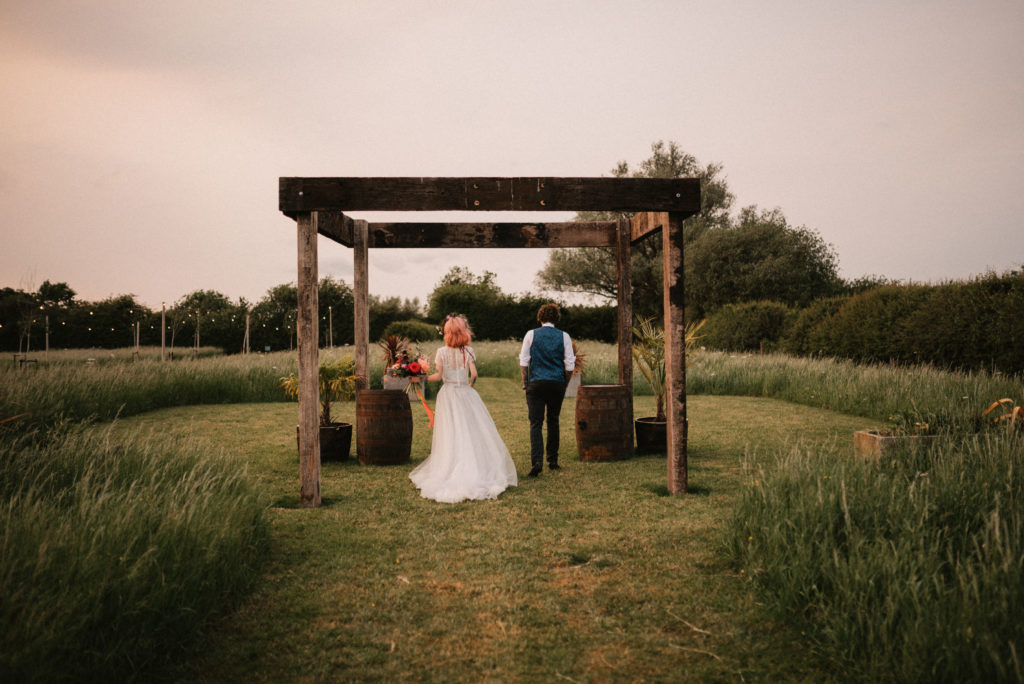 Boho Festival Wedding Inspiration With Colour Splash Rainbow Styling 