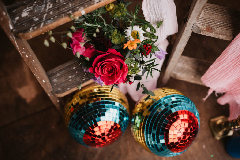 Boho Festival Wedding Inspiration With Colour Splash Rainbow Styling 