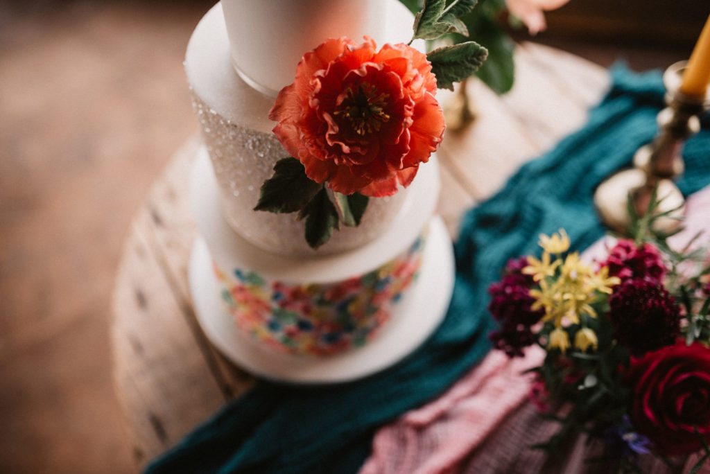 Boho Festival Wedding Inspiration With Colour Splash Rainbow Styling 