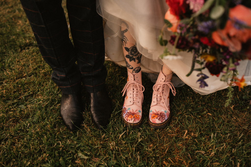Boho Festival Wedding Inspiration With Colour Splash Rainbow Styling