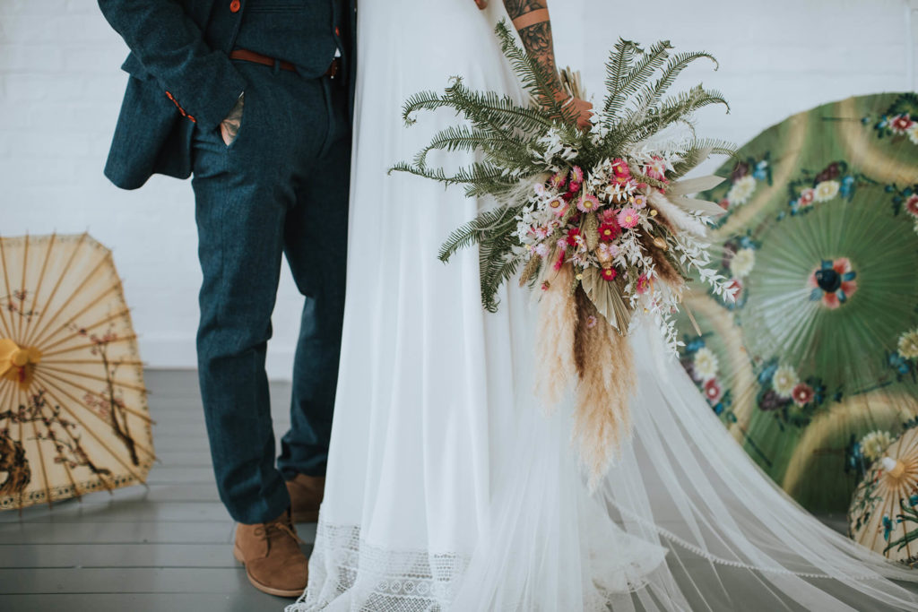 Tropical Festival Wedding at The Winding House Dover