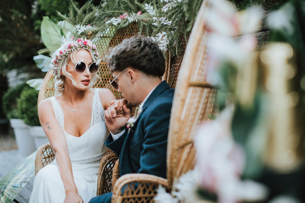 Tropical Festival Wedding at The Winding House Dover