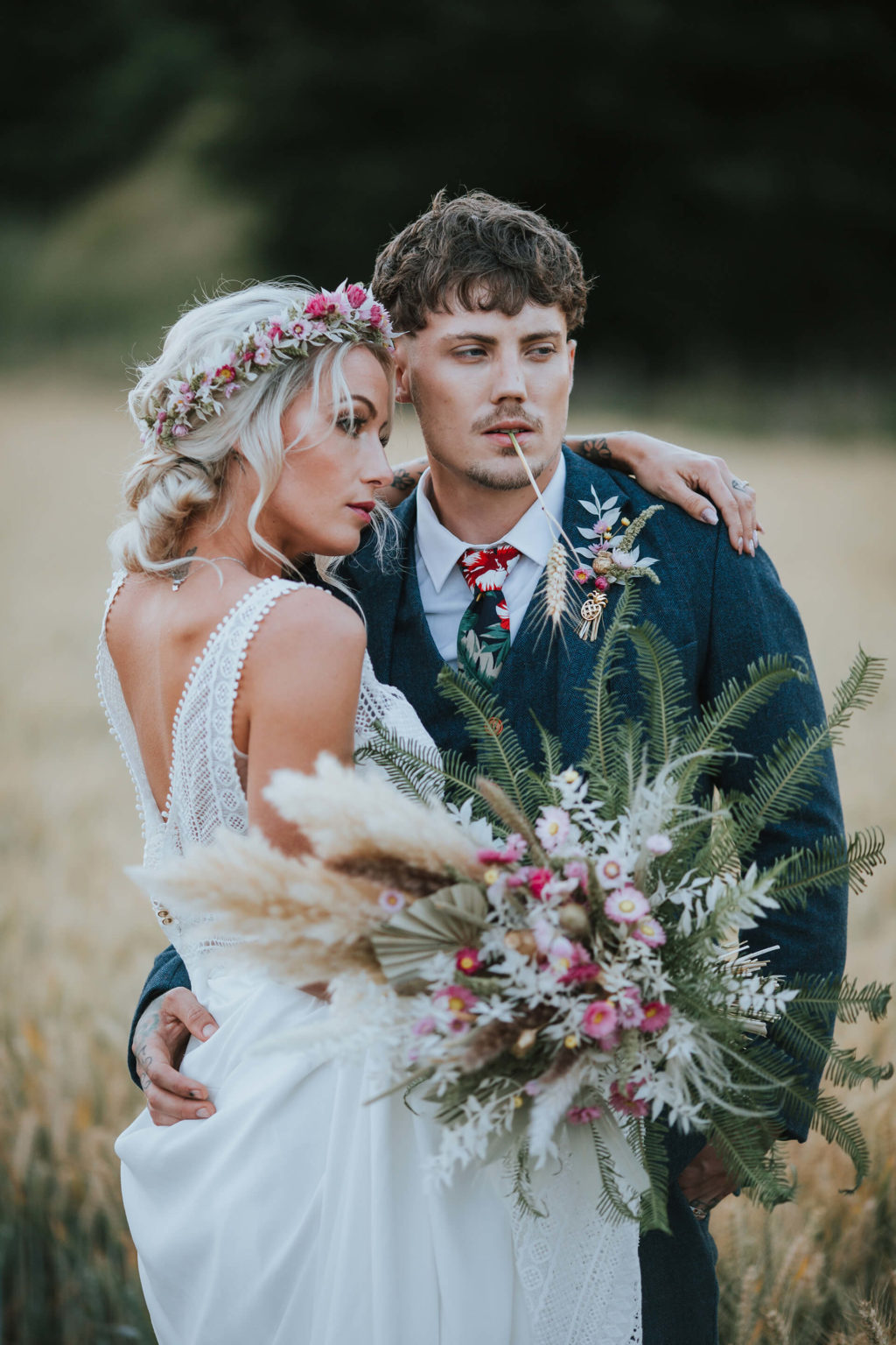 Tropical Festival Wedding at The Winding House Dover