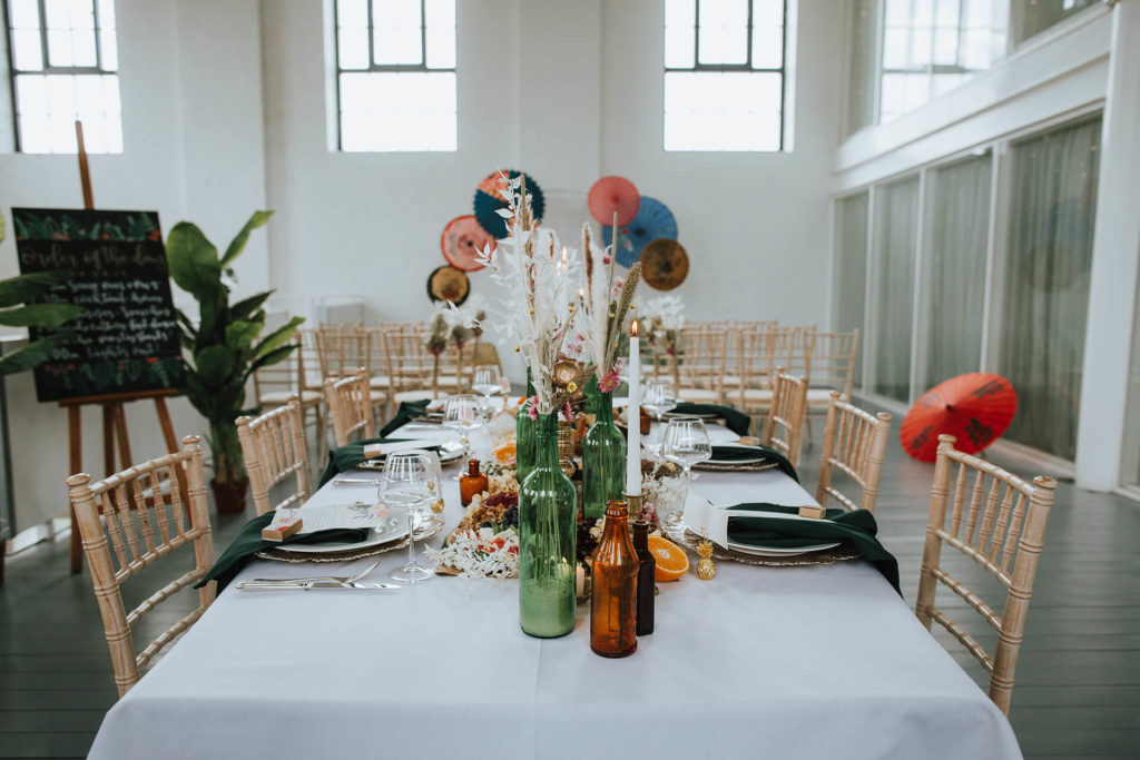 Tropical Festival Wedding at The Winding House Dover