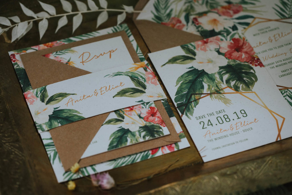 Tropical Festival Wedding at The Winding House Dover