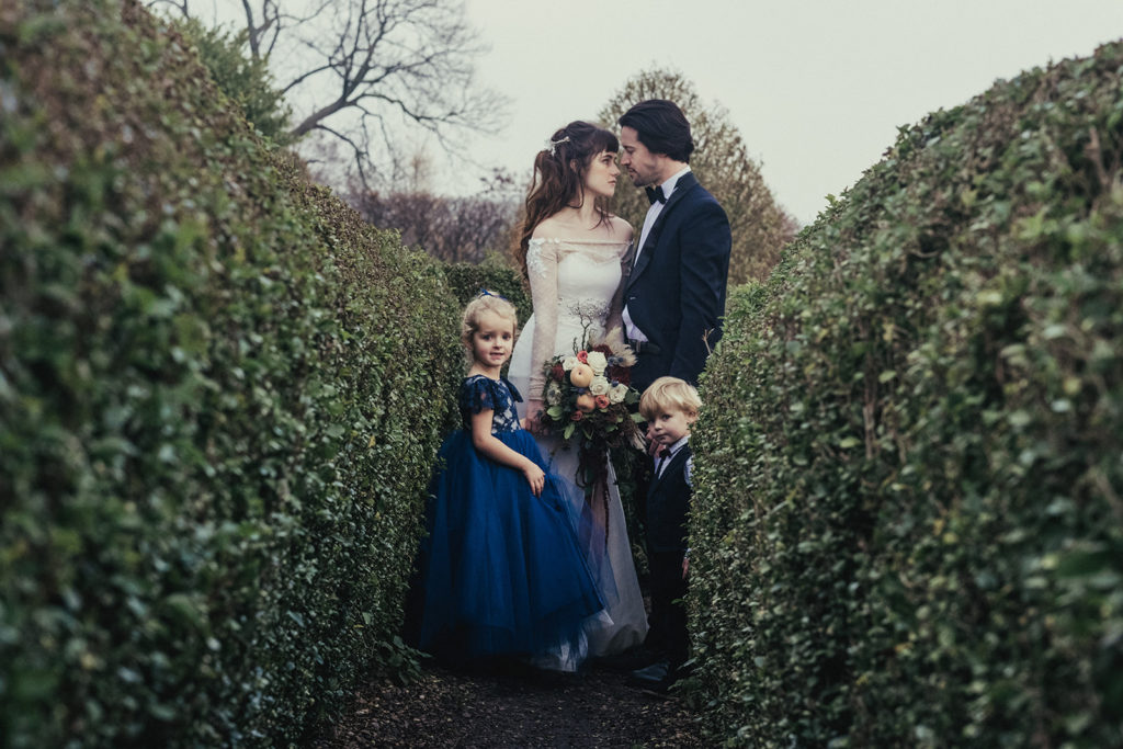 Luxury Labyrinth Halloween Wedding at Bolton Castle