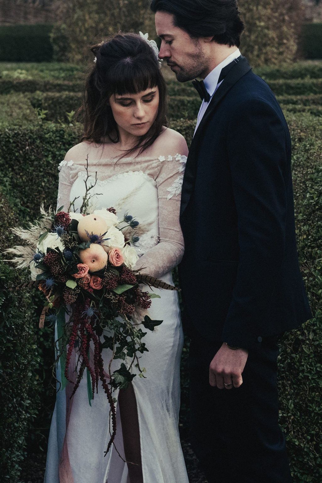 Luxury Labyrinth Halloween Wedding at Bolton Castle