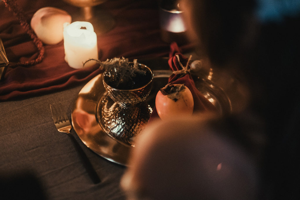 Luxury Labyrinth Halloween Wedding at Bolton Castle