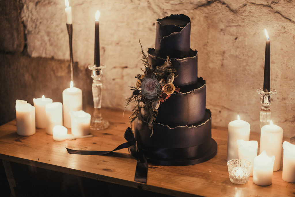 Luxury Labyrinth Halloween Wedding at Bolton Castle