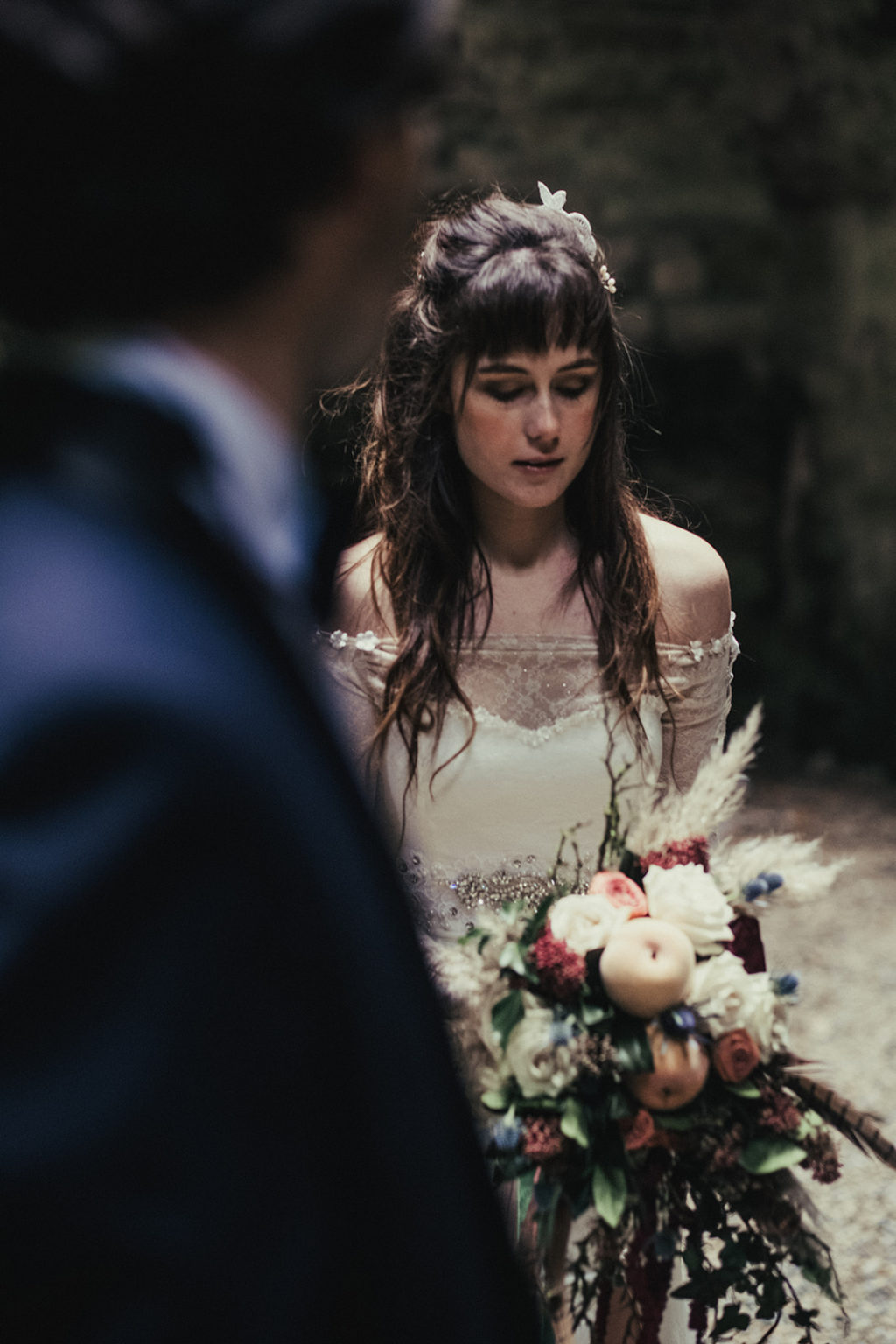 Luxury Labyrinth Halloween Wedding at Bolton Castle