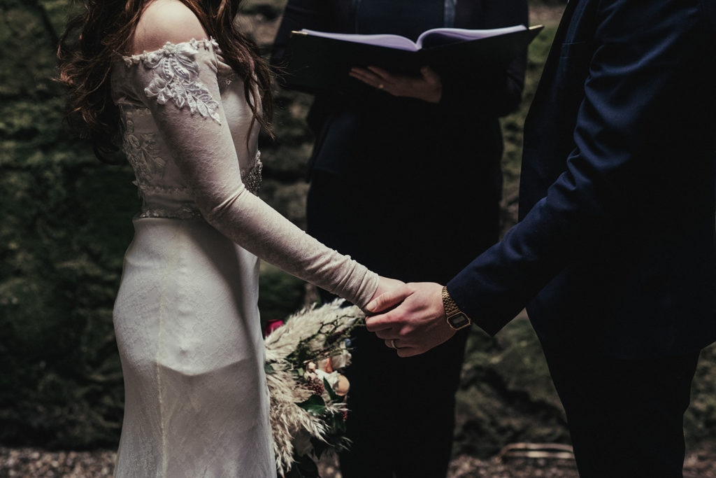 Luxury Labyrinth Halloween Wedding at Bolton Castle