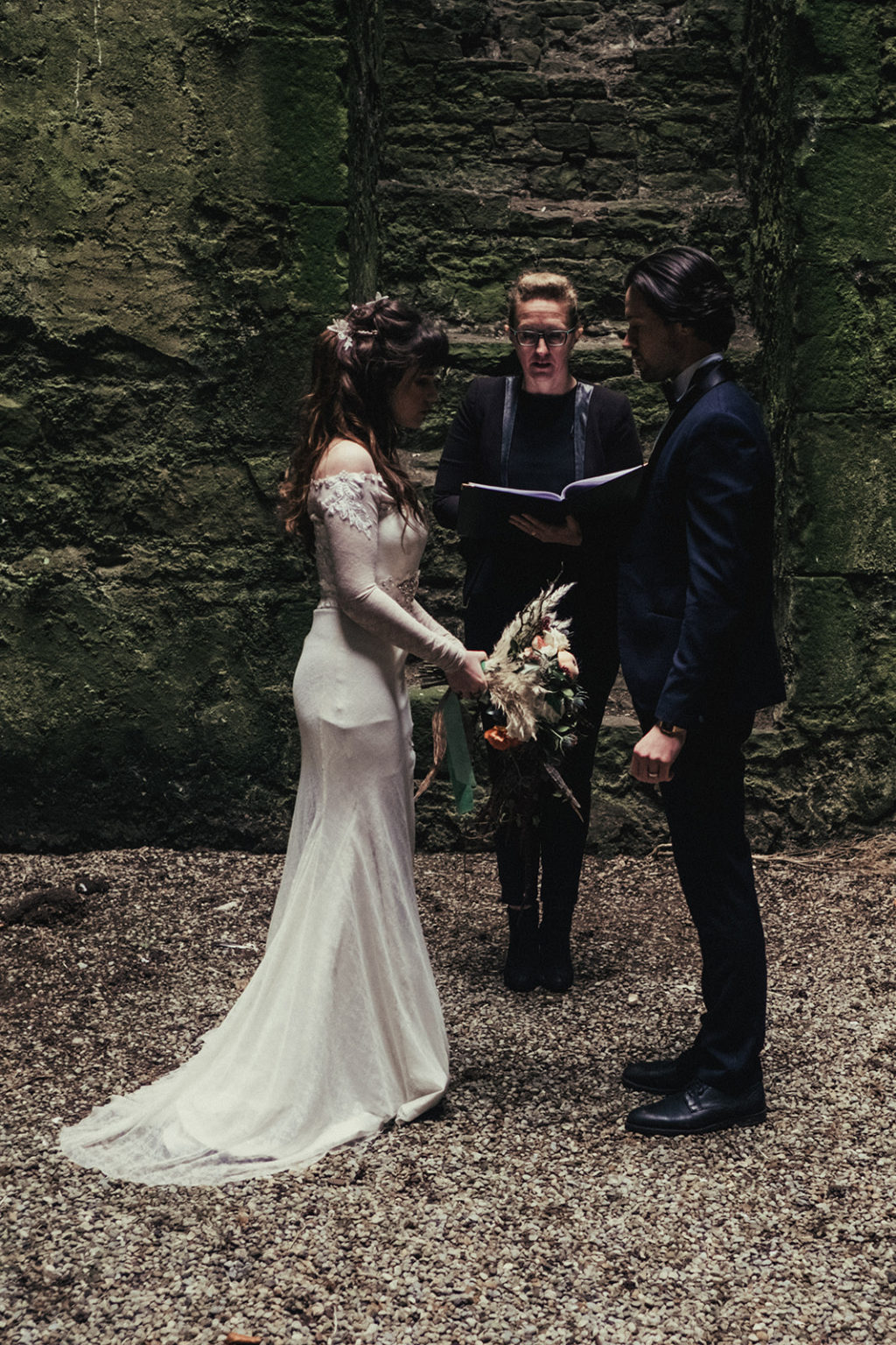 Luxury Labyrinth Halloween Wedding at Bolton Castle