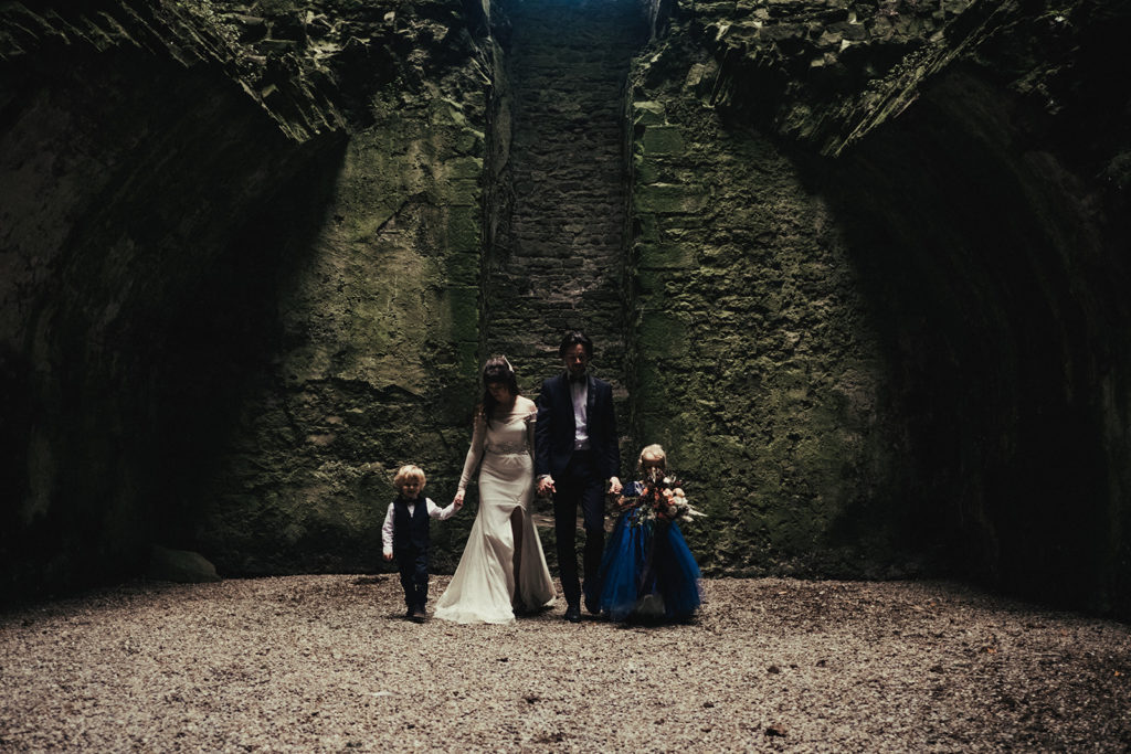 Luxury Labyrinth Halloween Wedding at Bolton Castle