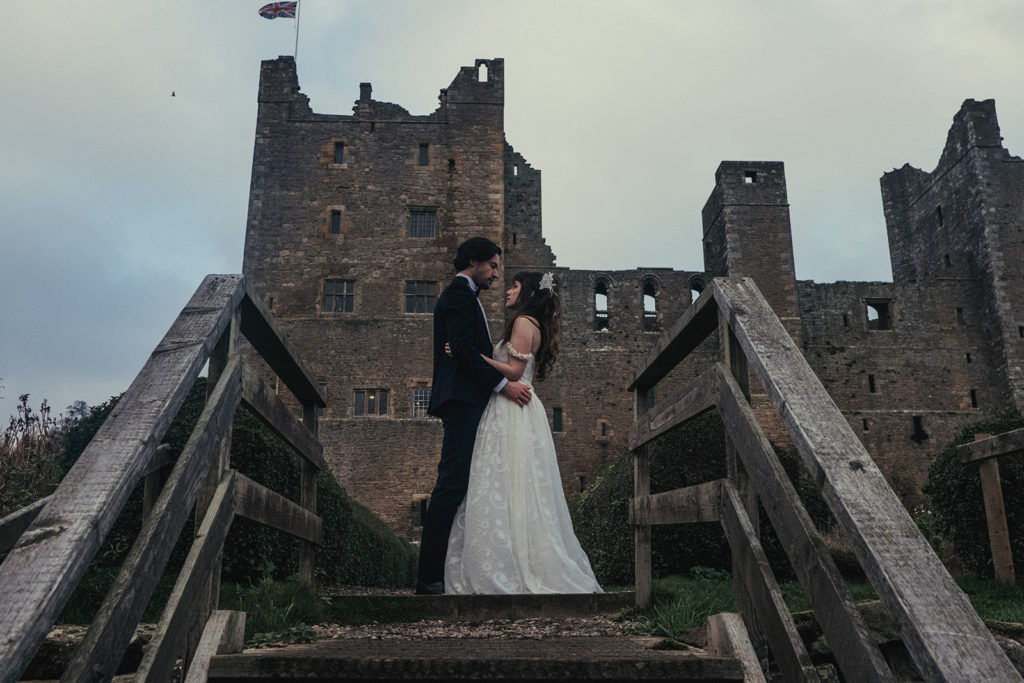 Luxury Labyrinth Halloween Wedding at Bolton Castle