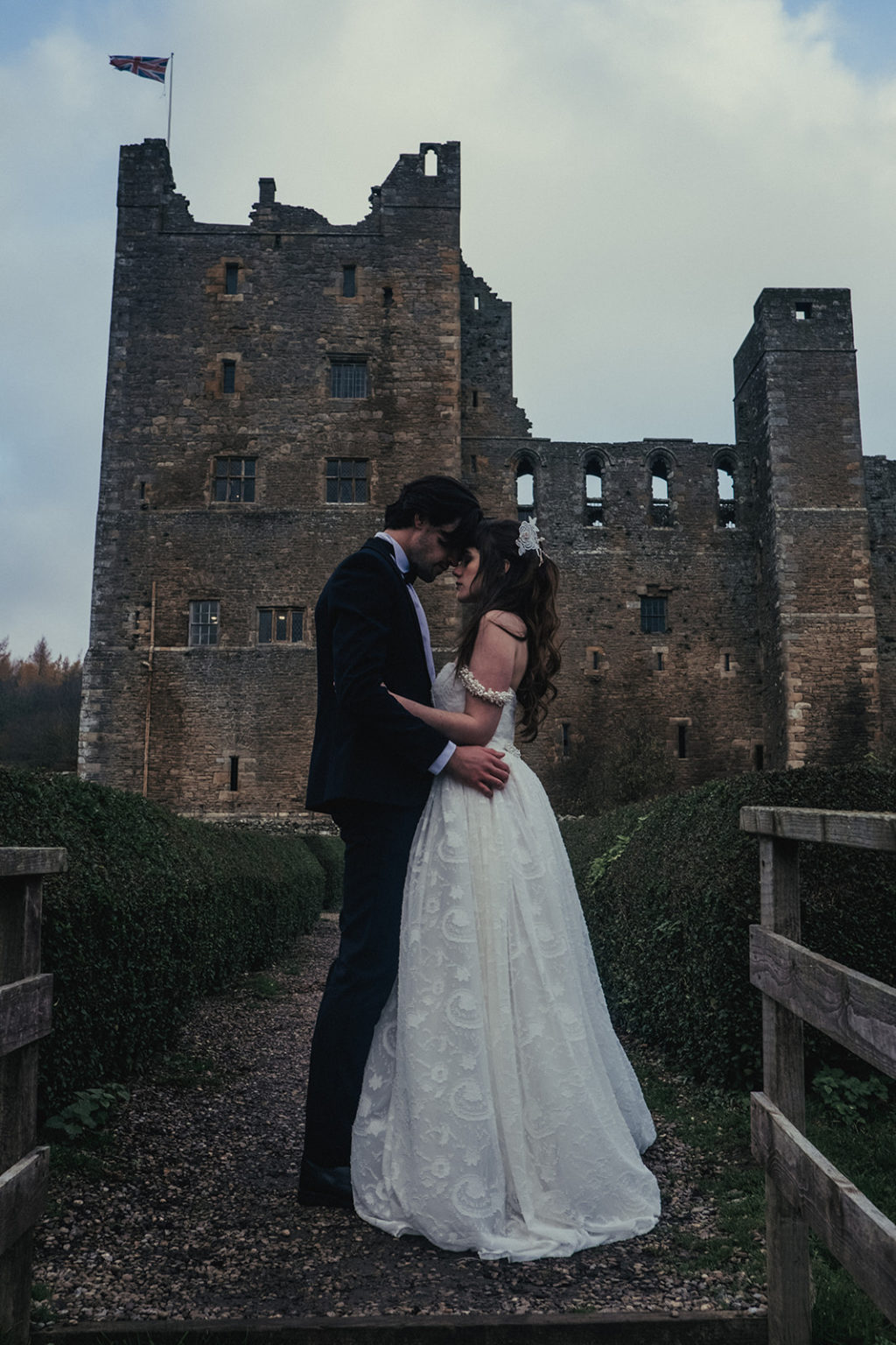 Luxury Labyrinth Halloween Wedding at Bolton Castle
