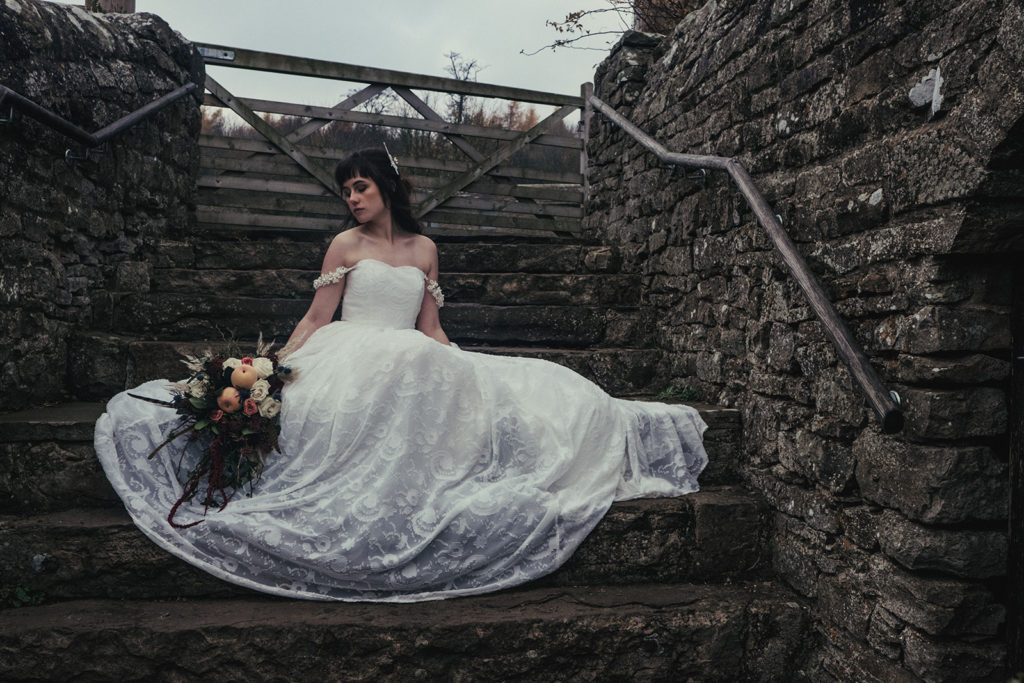 Luxury Labyrinth Halloween Wedding at Bolton Castle