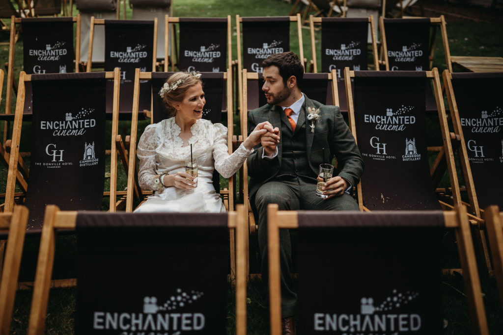 Ethical Vintage Elopement in Cambridge With 1940's Dress and Styling