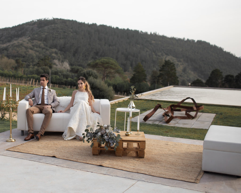 Destination Wedding in Portugal With Sophisticated Chic Styling