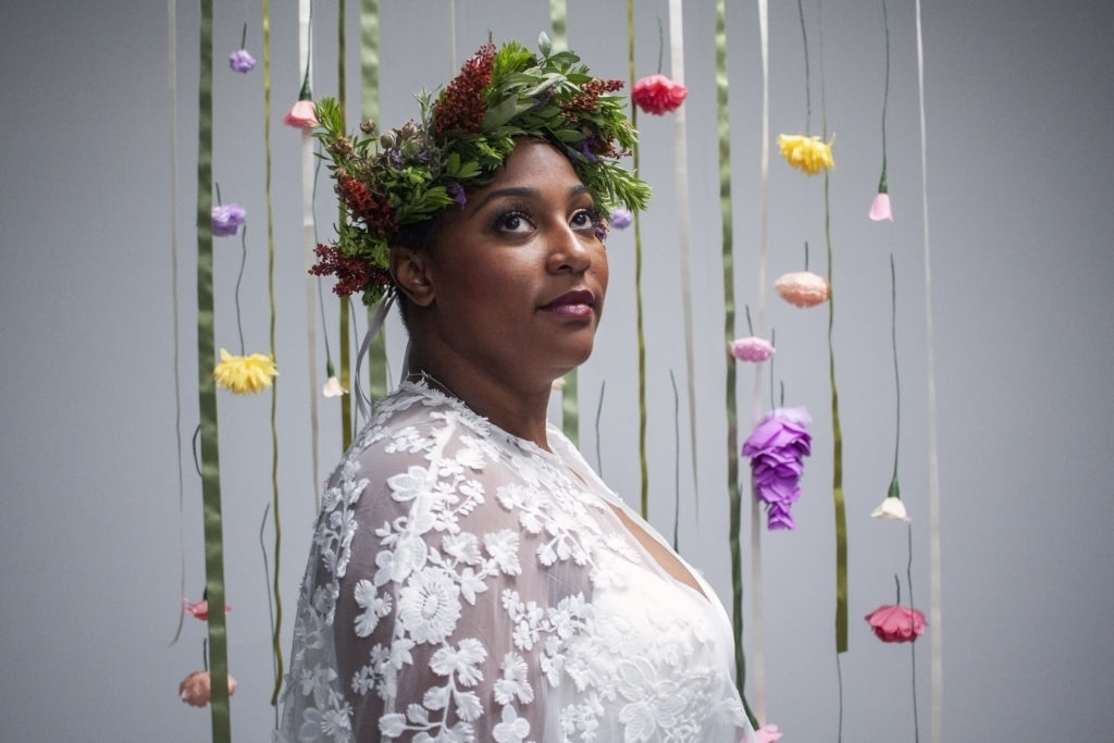 Not Just a White Wedding; Eco-Friendly Wedding With Bright Wild Florals