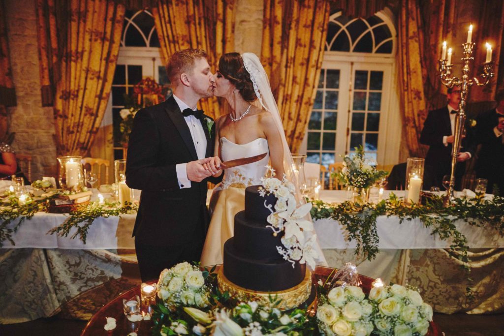 Traditional Interfaith Church Wedding at The Cliff at Lyons, Kildare, Ireland